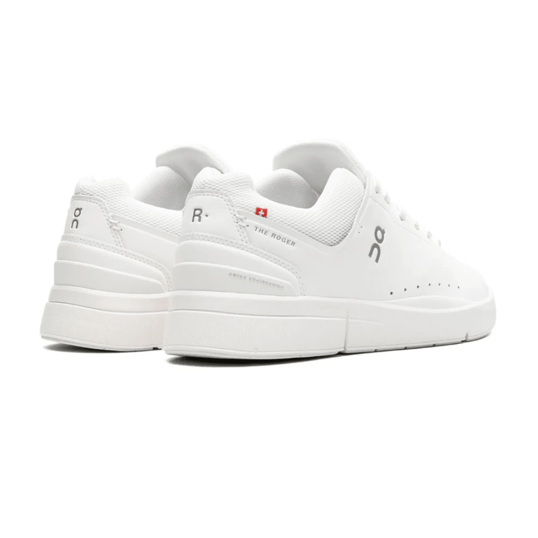 On Running The Roger Advantage 2 White Undyed on feet Dubai