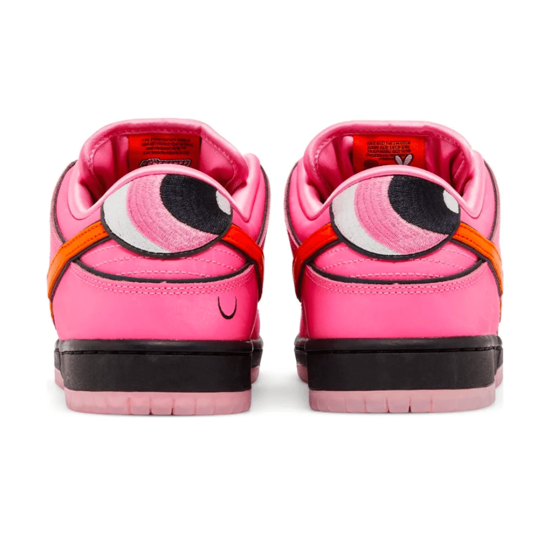 The Powerpuff Girls x Dunk Low Pro SB QS Blossom sneakers heel view