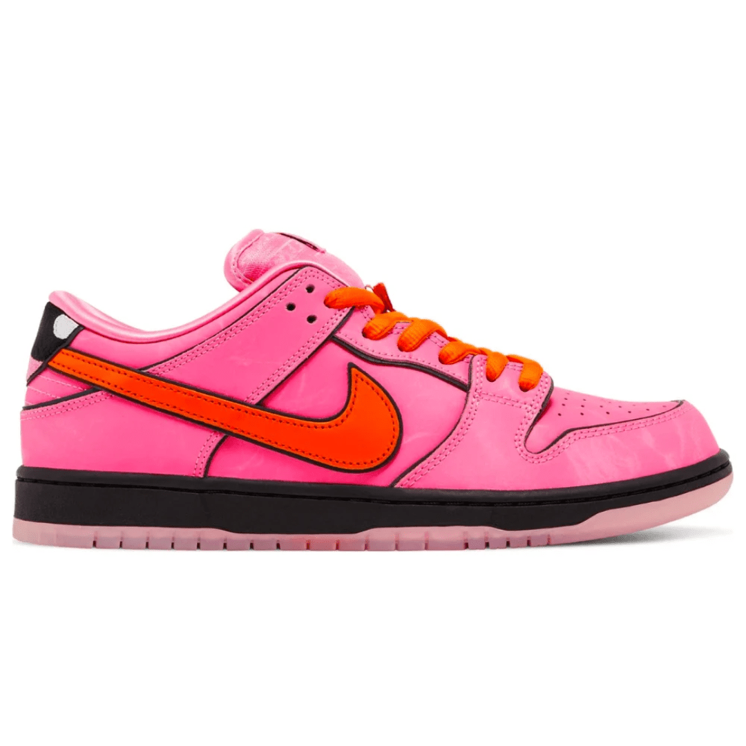 The Powerpuff Girls x Dunk Low Pro SB QS Blossom sneakers side profile