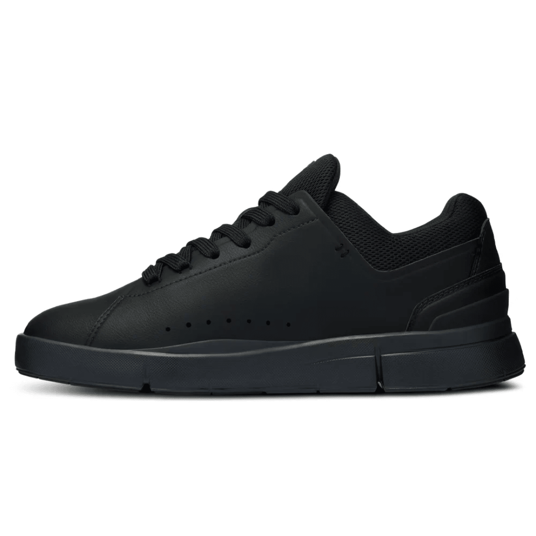 On Running The Roger Advantage All Black on feet Dubai
