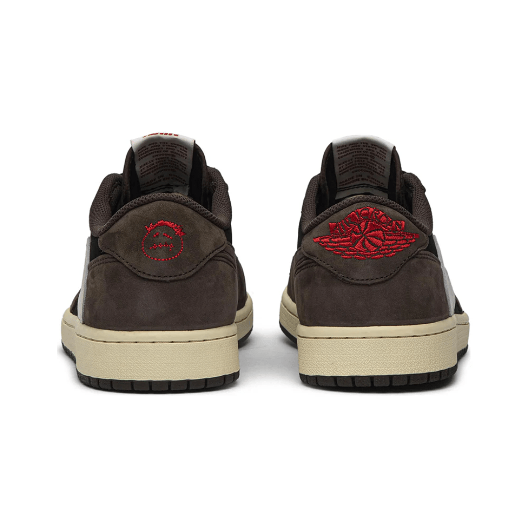 Travis Scott x Air Jordan 1 Low Mocha tongue label